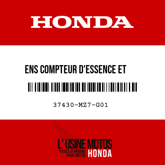image de 37430-MZ7-G01 ENS COMPTEUR D'ESSENCE ET    TEMPRATURE