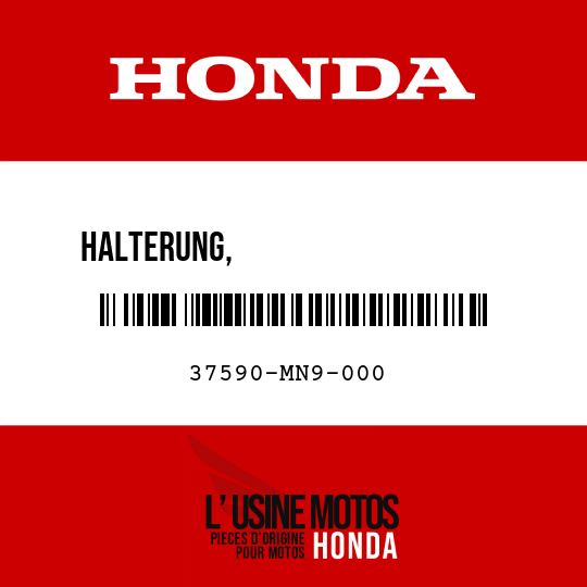 image de 37590-MN9-000 HALTERUNG,                    SEITENSTAENDERWARUNG