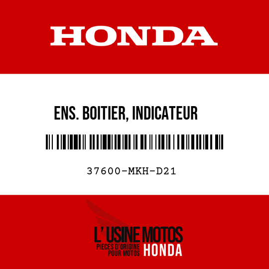 image de 37600-MKH-D21 ENS. BOITIER, INDICATEUR