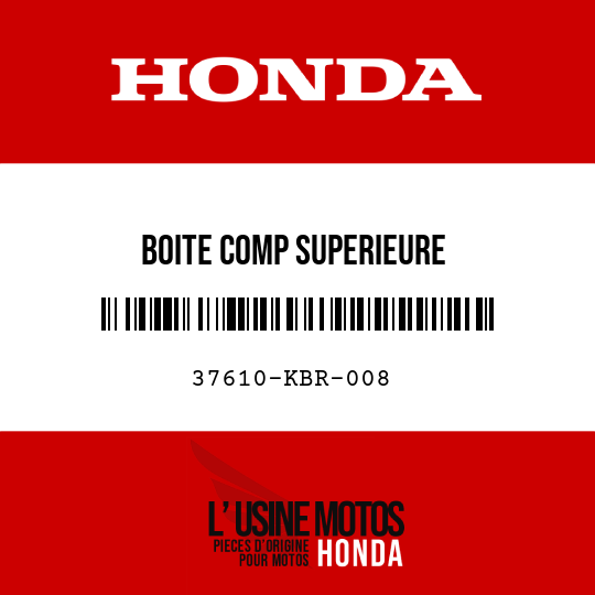 image de 37610-KBR-008 BOITE COMP SUPERIEURE