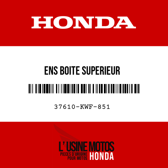 image de 37610-KWF-851 ENS BOITE SUPERIEUR