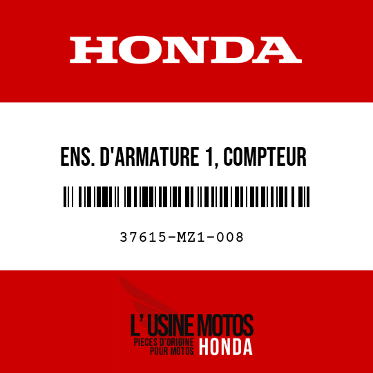 image de 37615-MZ1-008 ENS. D'ARMATURE 1, COMPTEUR