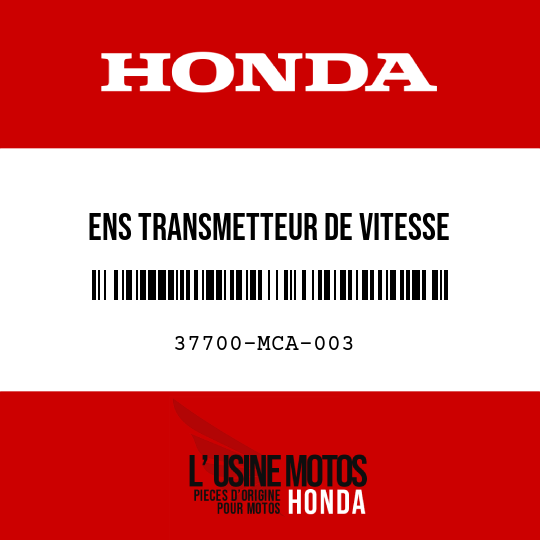 image de 37700-MCA-003 ENS TRANSMETTEUR DE VITESSE