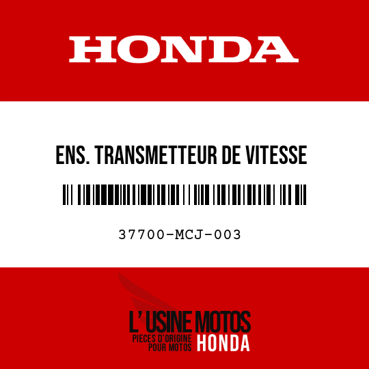 image de 37700-MCJ-003 ENS. TRANSMETTEUR DE VITESSE