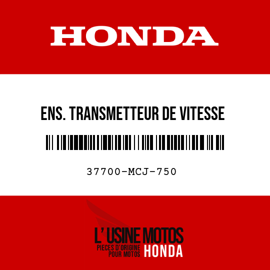 image de 37700-MCJ-750 ENS. TRANSMETTEUR DE VITESSE