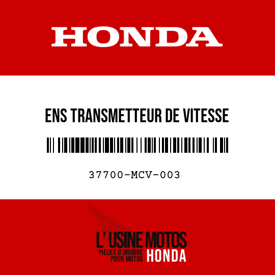 image de 37700-MCV-003 ENS TRANSMETTEUR DE VITESSE