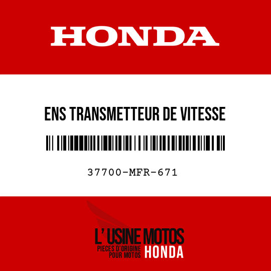 image de 37700-MFR-671 ENS TRANSMETTEUR DE VITESSE