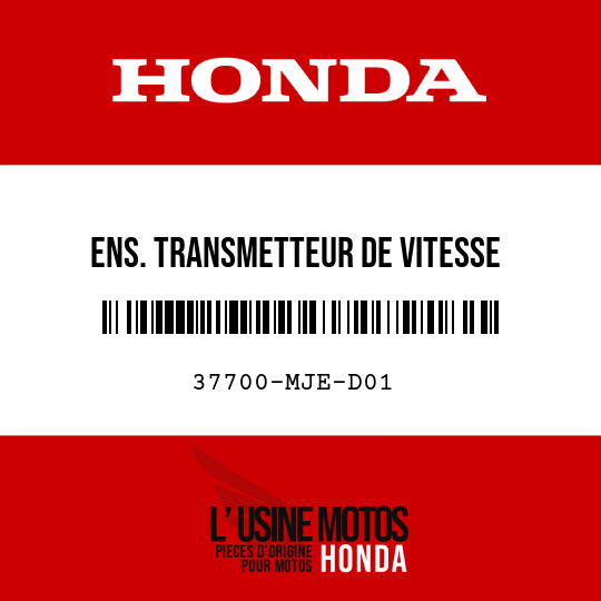 image de 37700-MJE-D01 ENS. TRANSMETTEUR DE VITESSE (TDK-EPC)