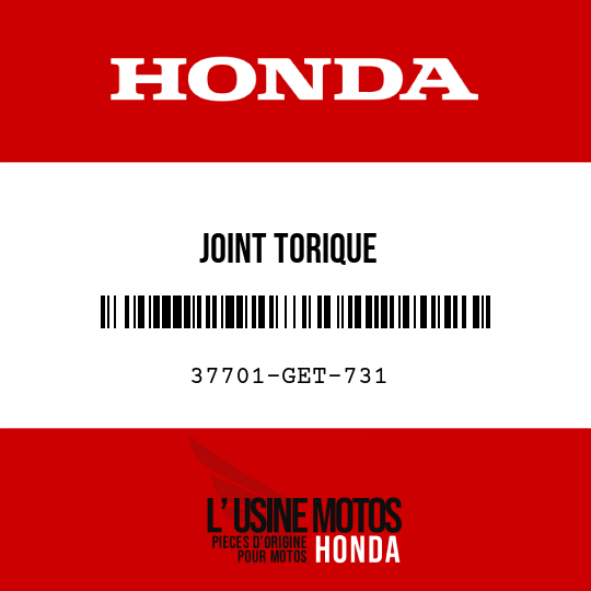image de 37701-GET-731 JOINT TORIQUE