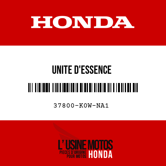 image de 37800-K0W-NA1 UNITE D'ESSENCE