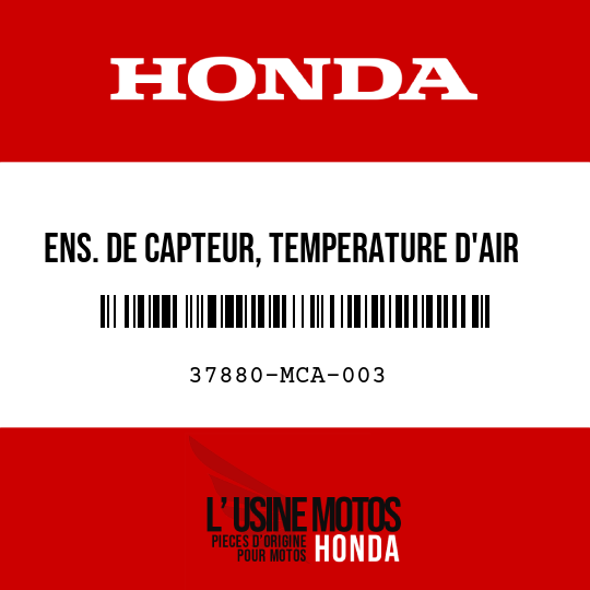 image de 37880-MCA-003 ENS. DE CAPTEUR, TEMPERATURE D'AIR