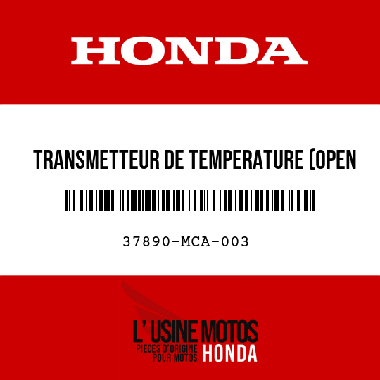 image de 37890-MCA-003 TRANSMETTEUR DE TEMPERATURE (OPEN AIR)