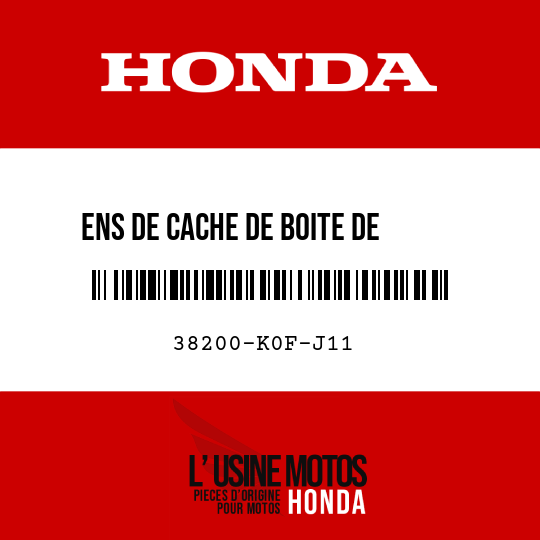 image de 38200-K0F-J11 ENS DE CACHE DE BOITE DE     FUSIBLES