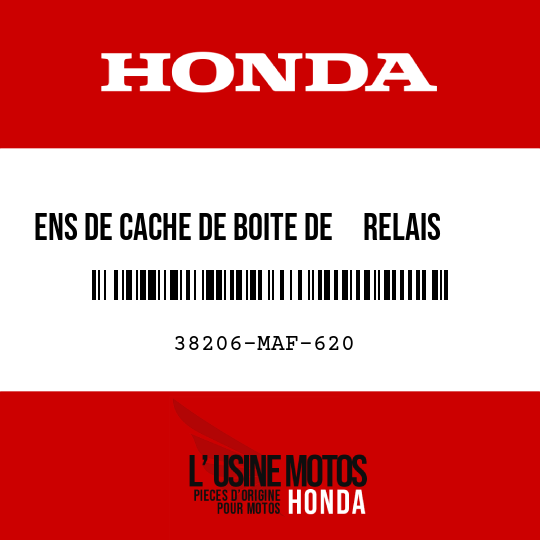 image de 38206-MAF-620 ENS DE CACHE DE BOITE DE     RELAIS