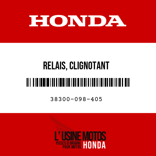 image de 38300-098-405 RELAIS, CLIGNOTANT