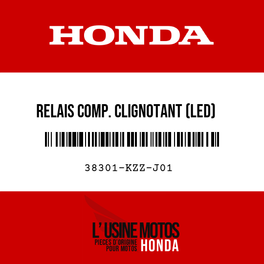 image de 38301-KZZ-J01 RELAIS COMP. CLIGNOTANT (LED)
