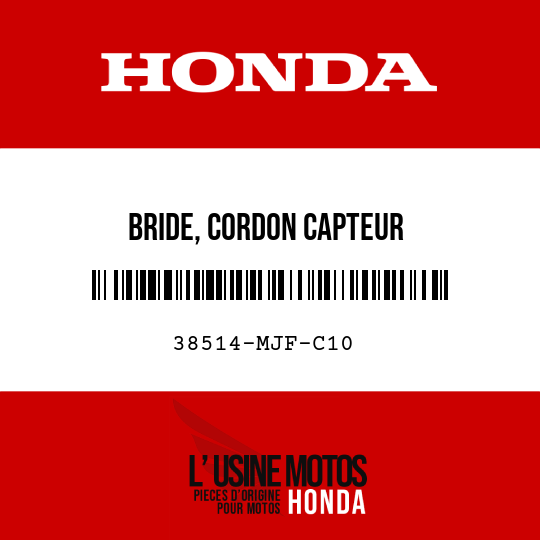 image de 38514-MJF-C10 BRIDE, CORDON CAPTEUR