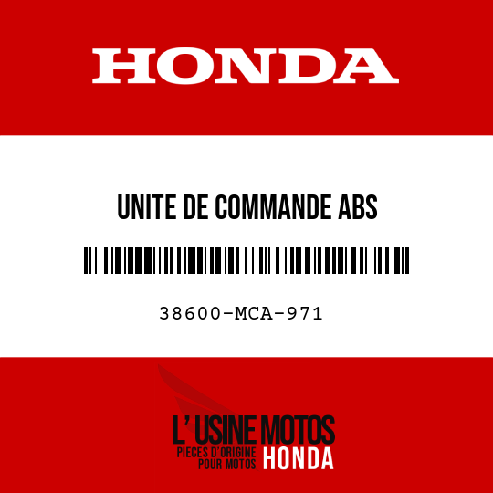 image de 38600-MCA-971 UNITE DE COMMANDE ABS