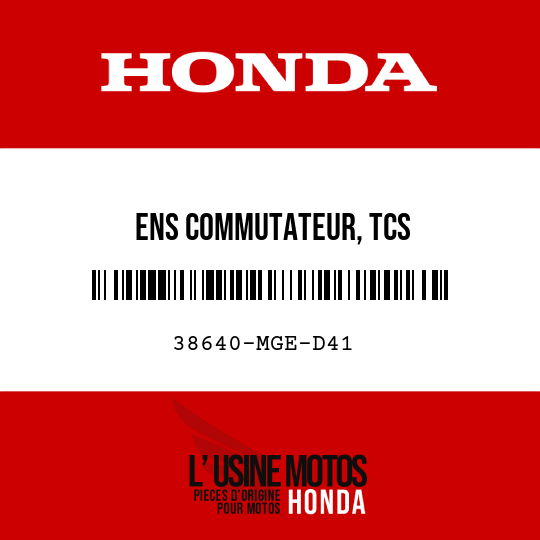 image de 38640-MGE-D41 ENS COMMUTATEUR, TCS