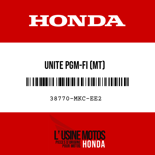 image de 38770-MKC-EE2 UNITE PGM-FI (MT)