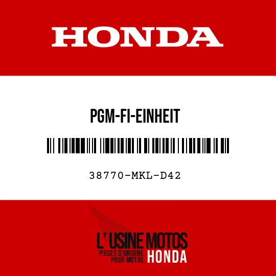 image de 38770-MKL-D42 PGM-FI-EINHEIT