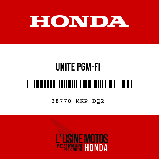 image de 38770-MKP-DQ2 UNITE PGM-FI