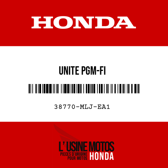 image de 38770-MLJ-EA1 UNITE PGM-FI