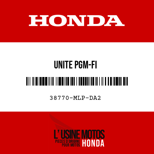 image de 38770-MLP-DA2 UNITE PGM-FI