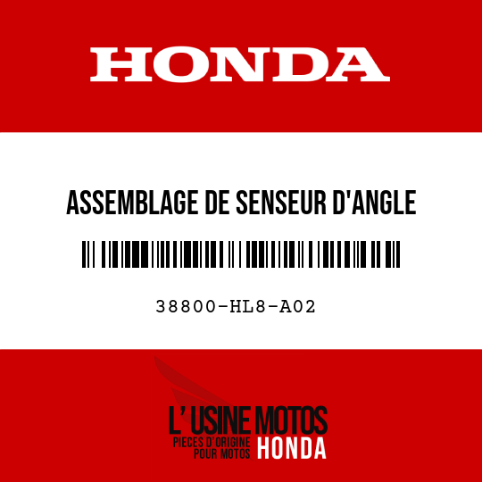 image de 38800-HL8-A02 ASSEMBLAGE DE SENSEUR D'ANGLE (350DEGREE)