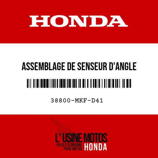 image de 38800-MKF-D41 ASSEMBLAGE DE SENSEUR D'ANGLE