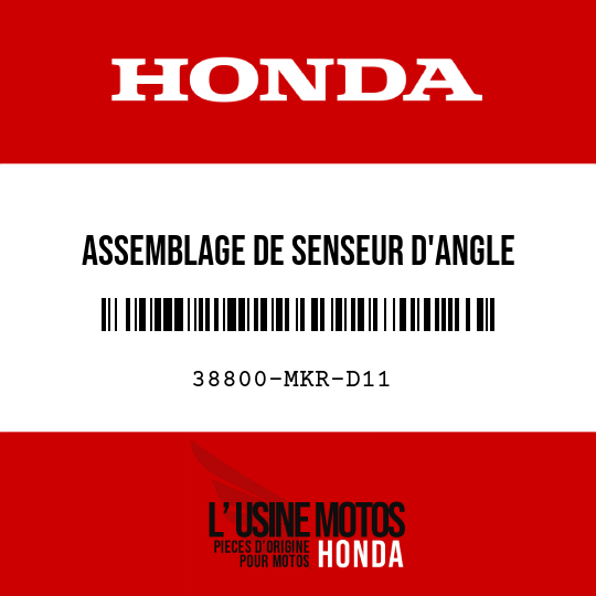 image de 38800-MKR-D11 ASSEMBLAGE DE SENSEUR D'ANGLE