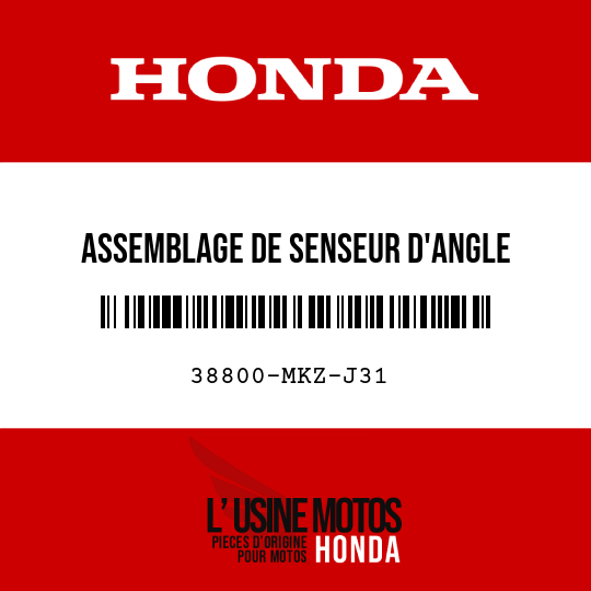 image de 38800-MKZ-J31 ASSEMBLAGE DE SENSEUR D'ANGLE (350DEGREE)