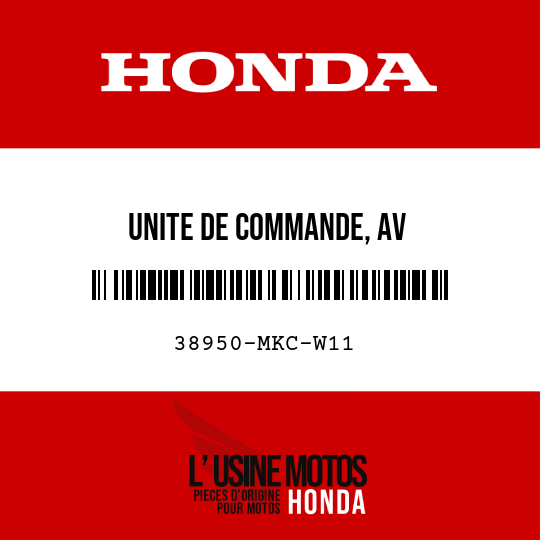 image de 38950-MKC-W11 UNITE DE COMMANDE, AV