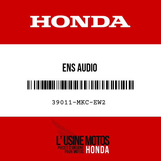 image de 39011-MKC-EW2 ENS AUDIO
