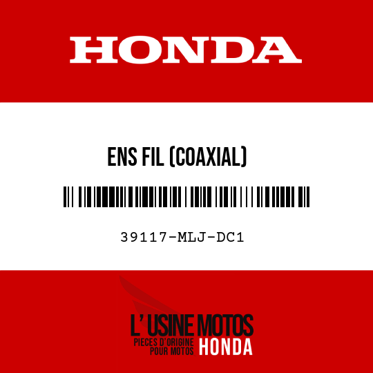 image de 39117-MLJ-DC1 ENS FIL (COAXIAL)
