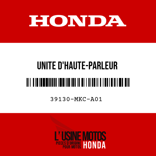 image de 39130-MKC-A01 UNITE D'HAUTE-PARLEUR