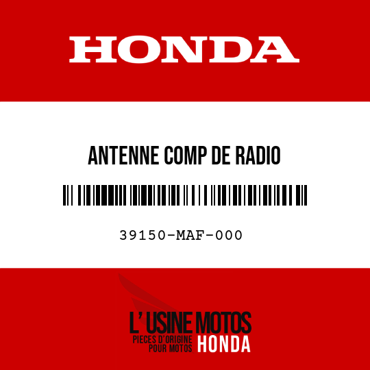 image de 39150-MAF-000 ANTENNE COMP DE RADIO