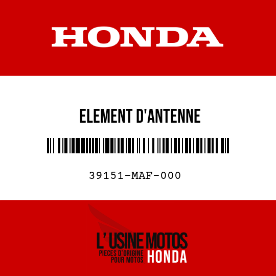image de 39151-MAF-000 ELEMENT D'ANTENNE