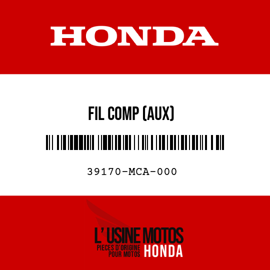 image de 39170-MCA-000 FIL COMP (AUX)
