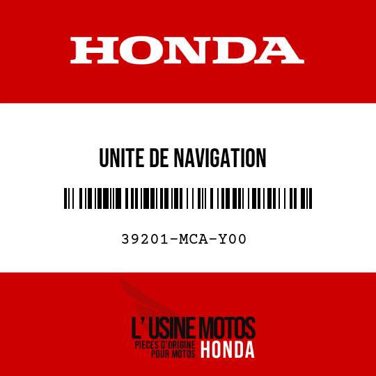 image de 39201-MCA-Y00 UNITE DE NAVIGATION
