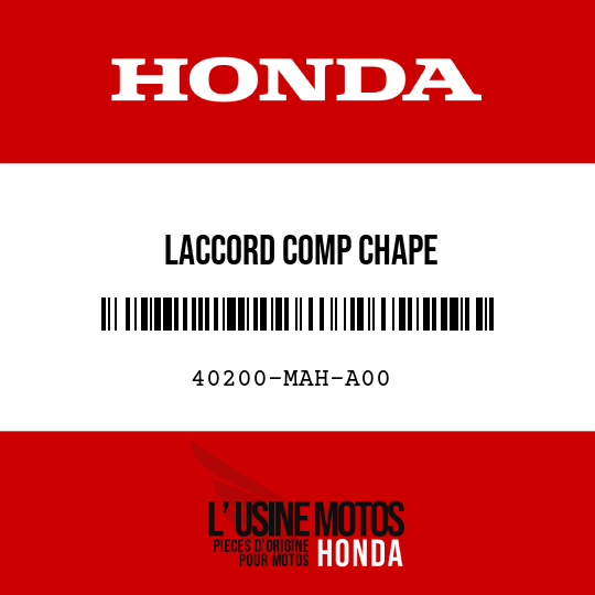 image de 40200-MAH-A00 LACCORD COMP CHAPE