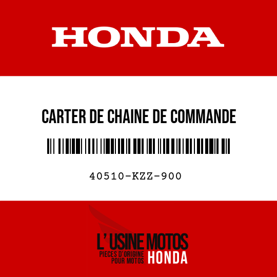 image de 40510-KZZ-900 CARTER DE CHAINE DE COMMANDE