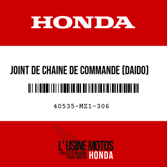 image de 40535-MZ1-306 JOINT DE CHAINE DE COMMANDE (DAIDO)
