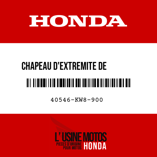image de 40546-KW8-900 CHAPEAU D'EXTREMITE DE        FOURCHE AR