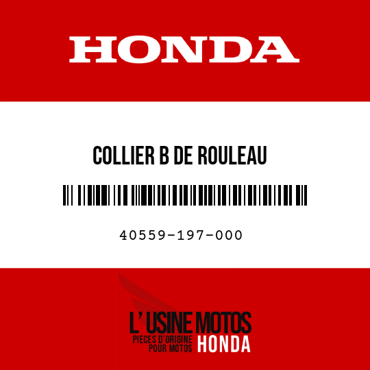 image de 40559-197-000 COLLIER B DE ROULEAU