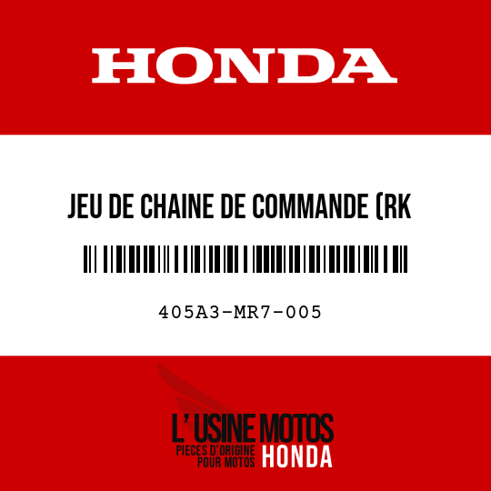image de 405A3-MR7-005 JEU DE CHAINE DE COMMANDE (RK EXCEL) (RK-GB525R0-106LE)