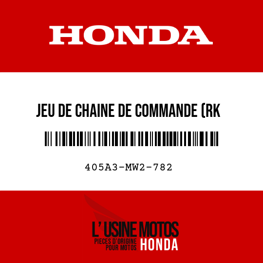 image de 405A3-MW2-782 JEU DE CHAINE DE COMMANDE (RK EXCEL) (RK520SMO-Z2X110LE)