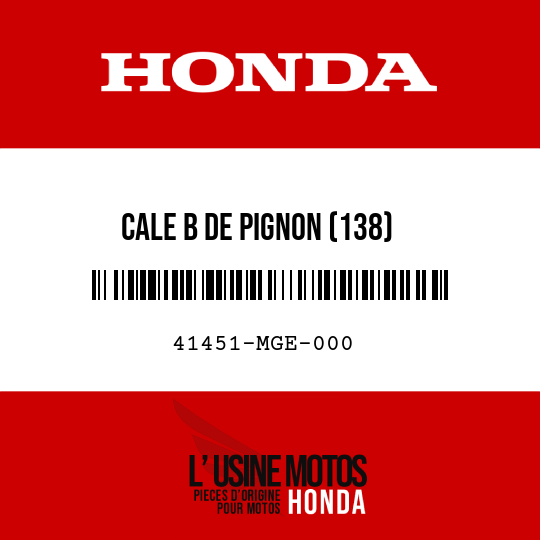 image de 41451-MGE-000 CALE B DE PIGNON (138)
