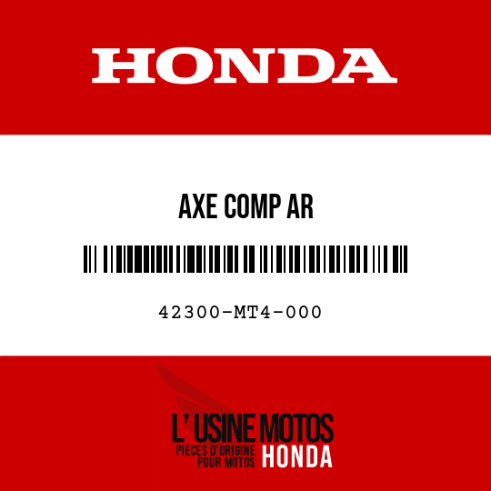 image de 42300-MT4-000 AXE COMP AR
