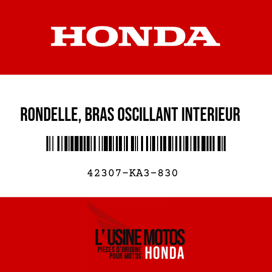 image de 42307-KA3-830 RONDELLE, BRAS OSCILLANT INTERIEUR